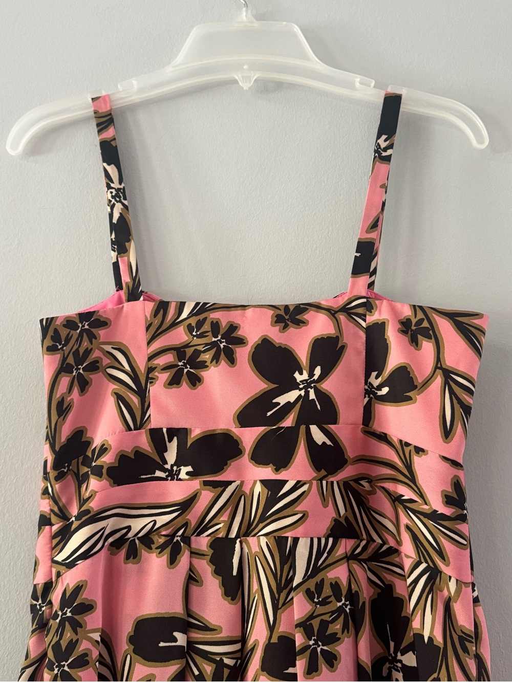 Milly Pink Floral Bow-Front Sundress - Picture 6 of 7
